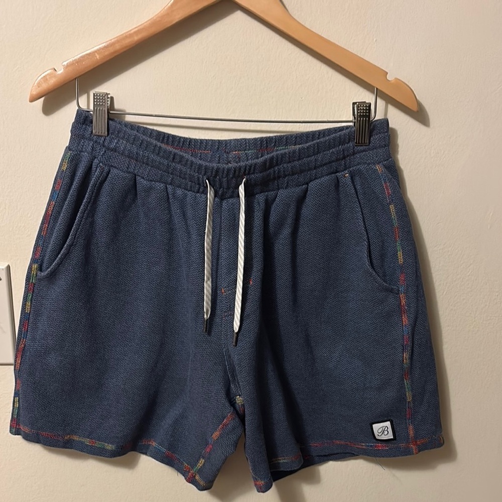 Beause Men's Blue Athletic Shorts